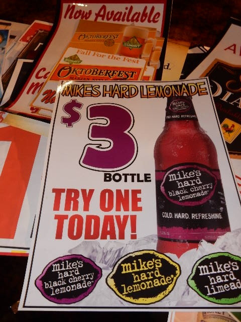 lot 77 image: Misc. Smaller Beer Posters