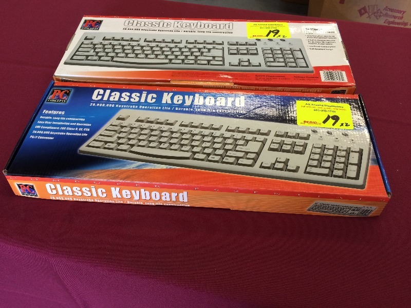 lot 19 image: Classic Key Boards - lot of 2