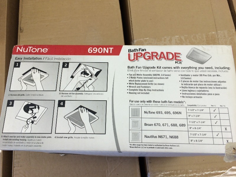 lot 40 image: Norton Exhaust Fan mn 690NT   New in the box