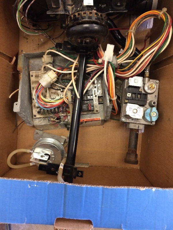 lot 41 image: Furnace parts - removed from operational furnace