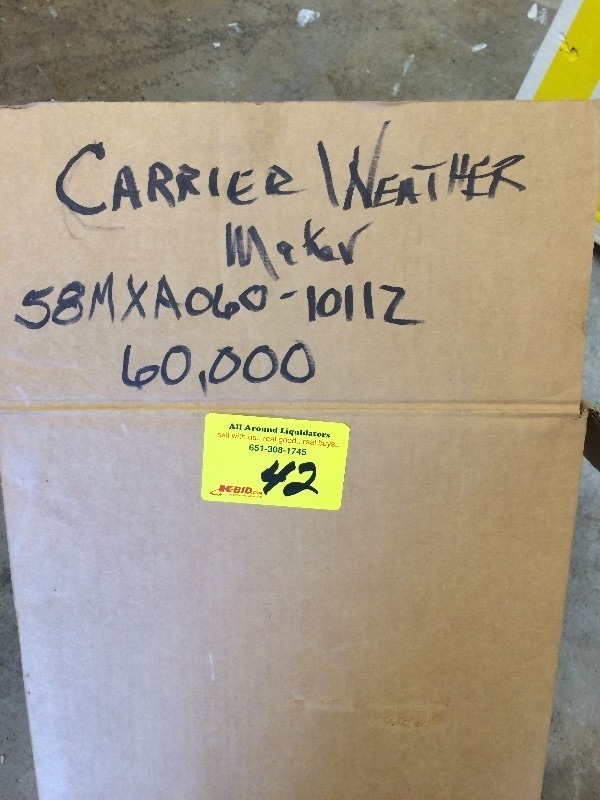 lot 42 image: Carrier Furnace Parts - removed from an operation furnace