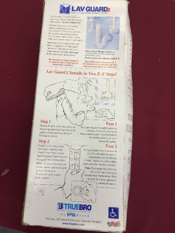 lot 104 image: TrueBro Lav Guard2  Pipe Safety Protector wrap  New in box