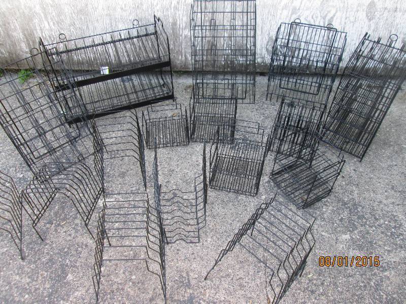 Lot of small wire racks, great for ...