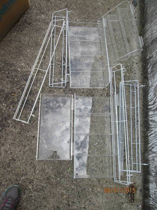Lot of display racks, would work wi...