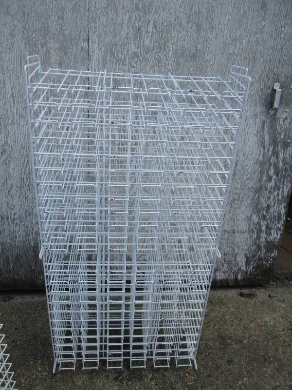 2 Scrapbooking wire paper displays,...