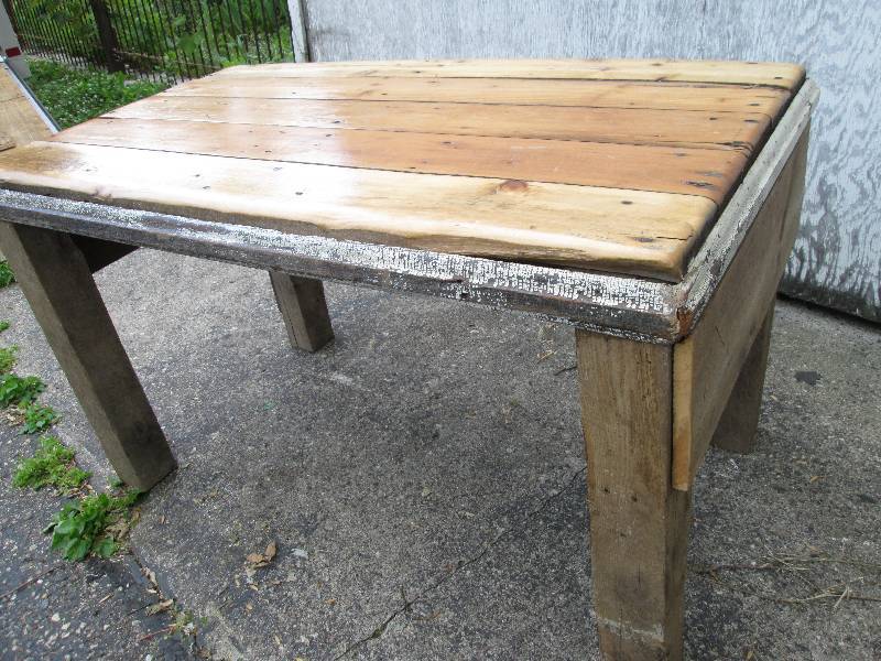 Unique sturdy finished reclaimed wo...