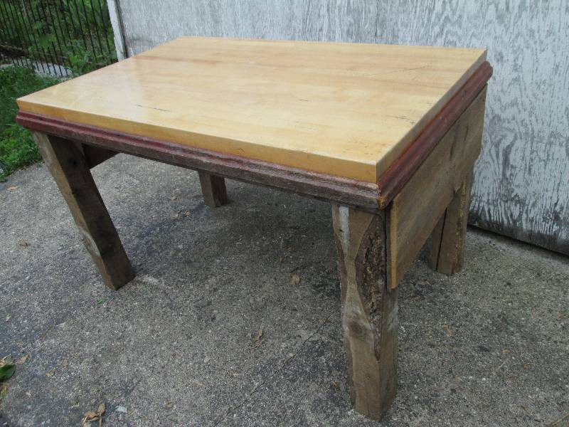 Unique sturdy finished reclaimed wo...