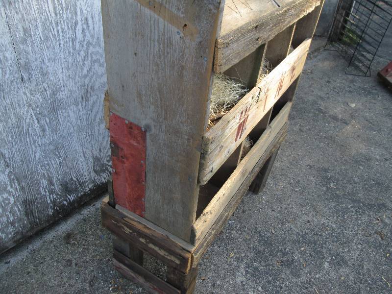 Chicken nest wine rack or display s...
