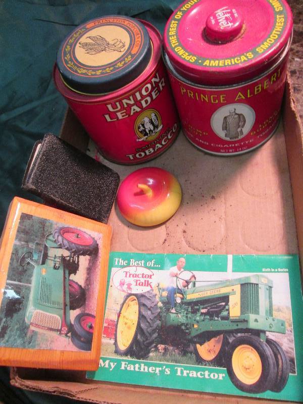 3 Red Tin Cans, 2 Tracktor Books, S...
