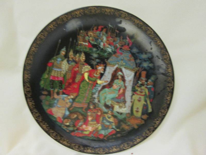 Collector Plate,The Golden Cockerel...
