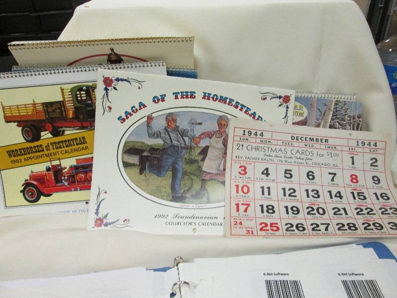 Norman Rockwell Calander 7 Pc. Set...