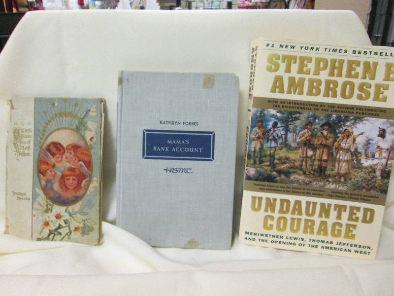 4 Antique Book Set...