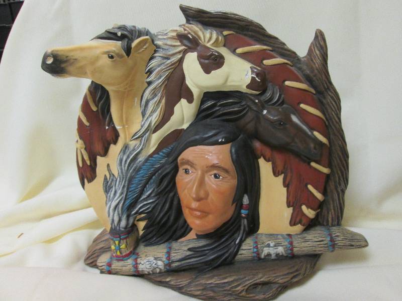 Porcelin Home Dcor Native America...