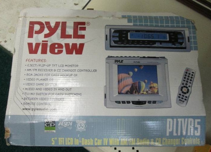 Pyle View Car TV DVD Player Set...