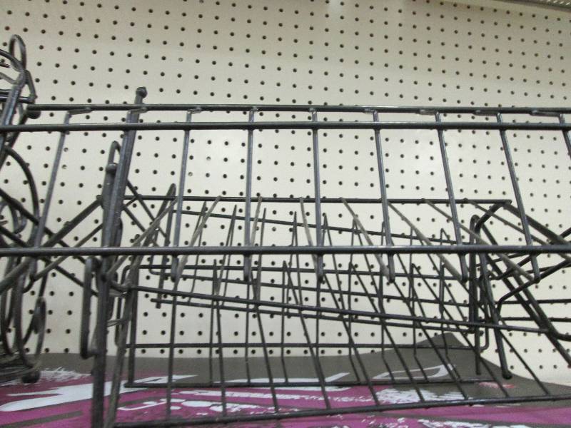 Black Metal Racks, 6 Pc. Set...