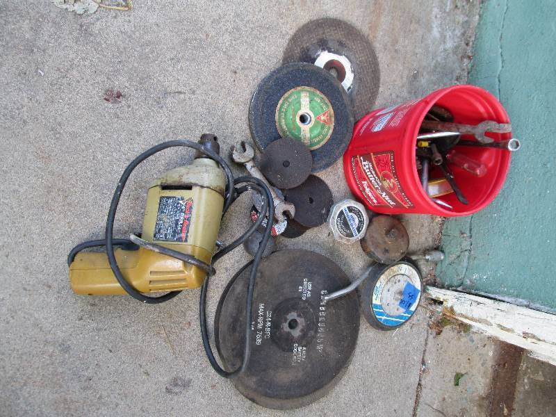 Drill grinders and wrenches...