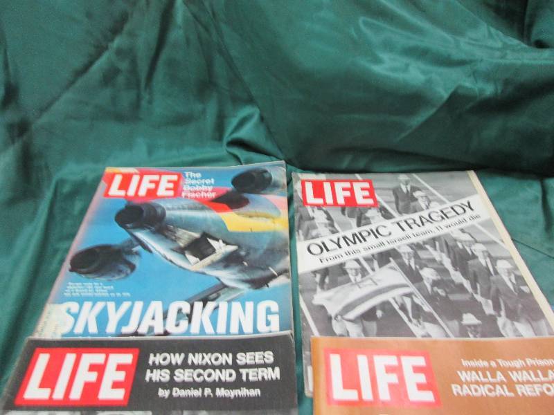 LIFE Magazines 4 Pc. Set, 1972, Rem...
