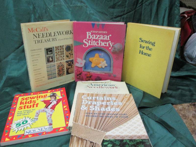 Books 6 Pc. Set, Needlework, Sewing...