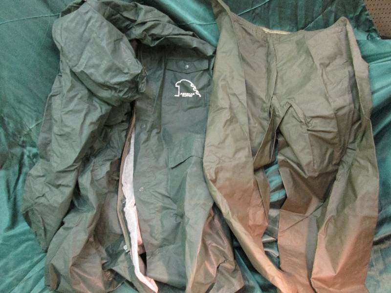 Rain suit, Bottoms & Overcoat, Matc...