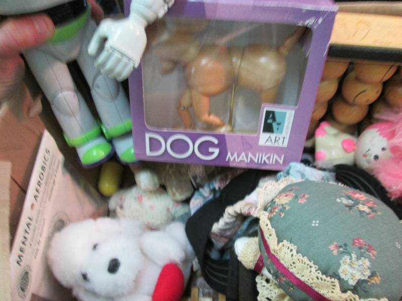 Box of Kids Toys, Assorted amount o...