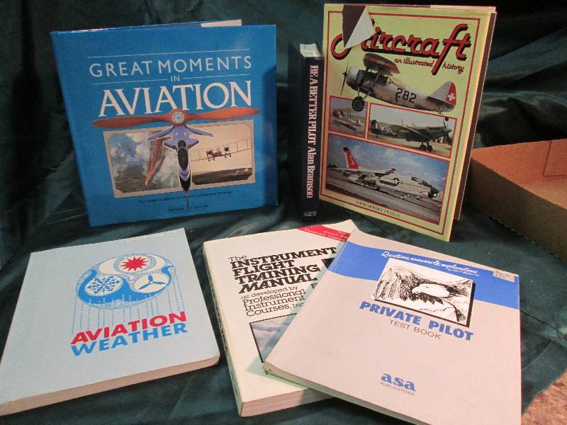 Books, 6 Pc. Set, Books about Airpl...