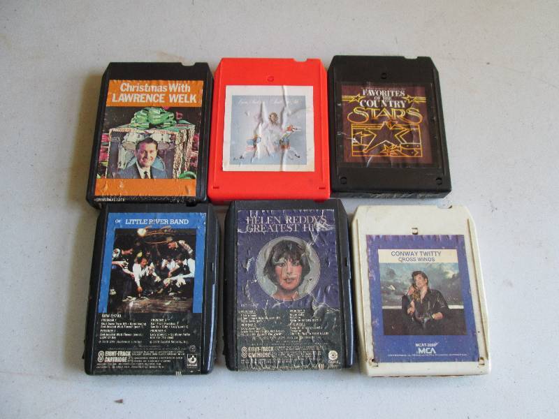 Vintage 8 track tapes, Conway Twitt...