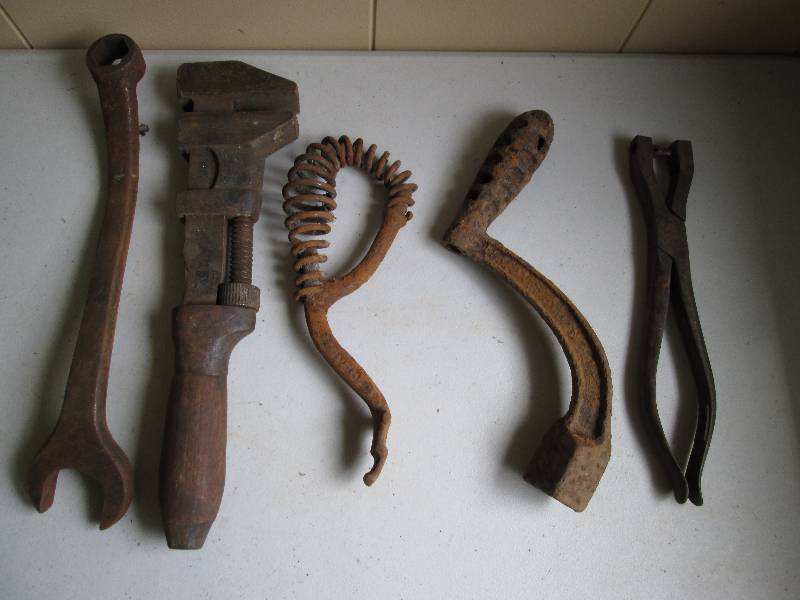 All these tools are 80 - 100 years ...