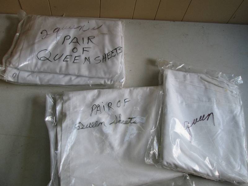 2 pairs of Queen size bed sheets...