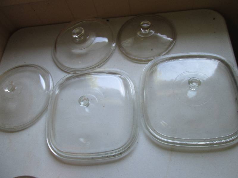 4 Pyrex lids for Pyrex bowls, repla...