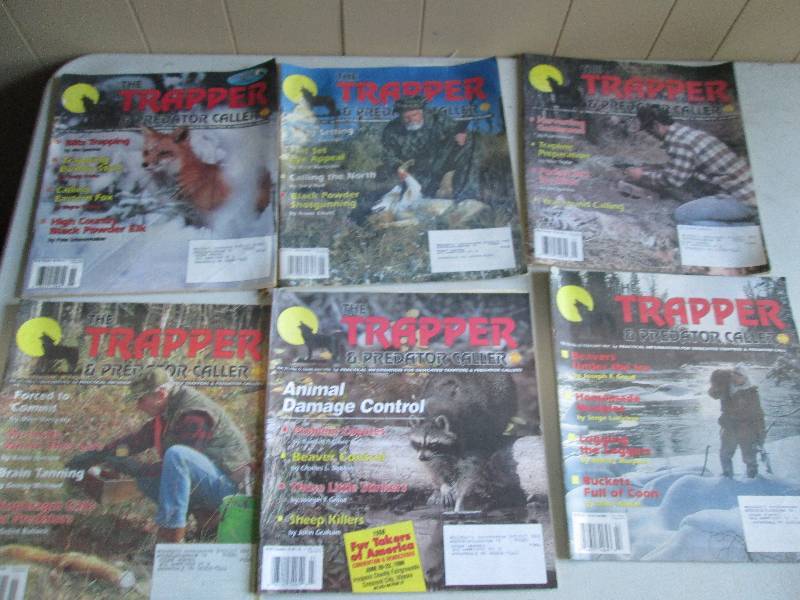 Trapper and Caller magazines...