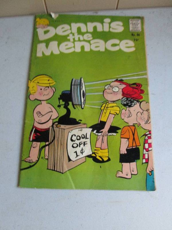 Old Dennis the Menace comic book, s...