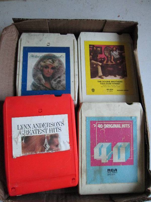 4 eight track tapes The Doobie Brot...
