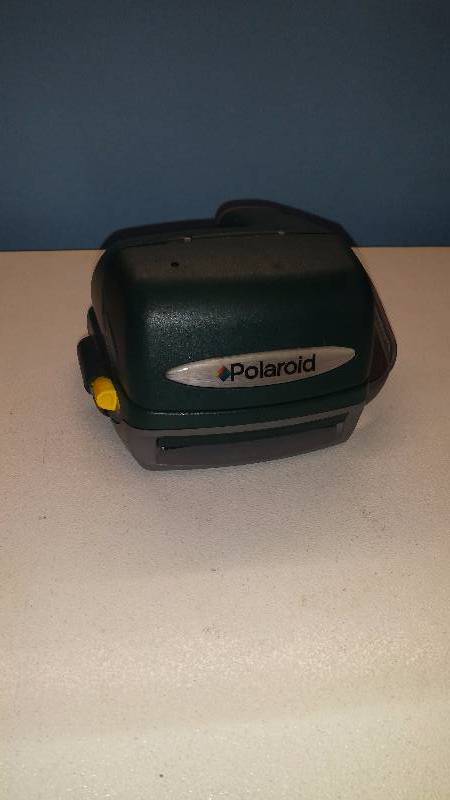 Vintage Polaroid 600 One Step Express Instant Film Camera antique retro-green