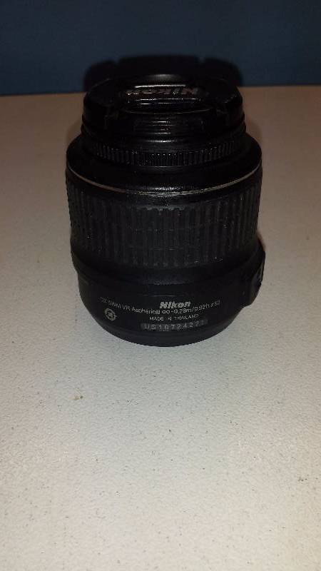 Nikon Nikkor AF-S 18-55mm 13.5-5.6G DX SWM VR Aspherical lens