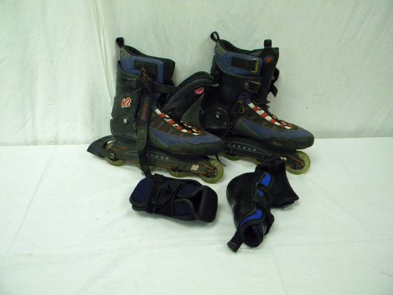 lot 105 image: K2 Rollerblades and pade