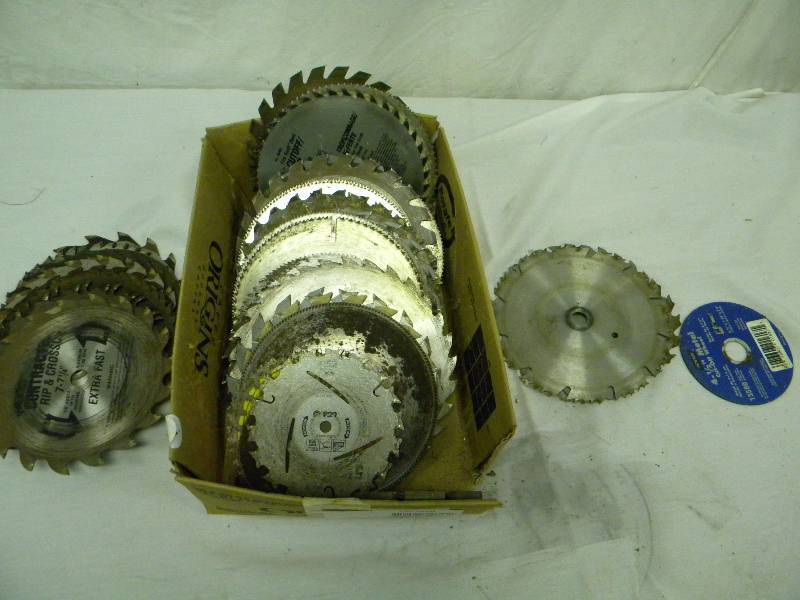 lot 125 image: Saw Blades Lot