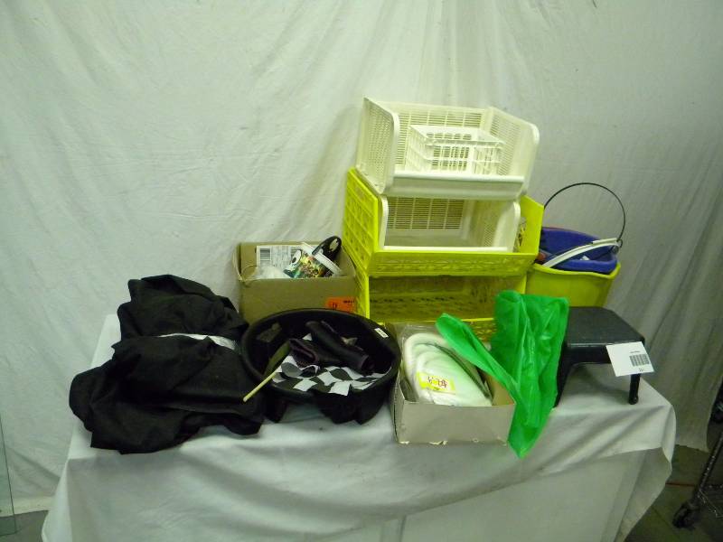 lot 217 image: Misc Storage and Bucket Lot