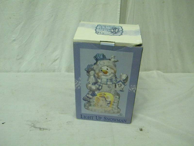 lot 248 image: Light Up Snowman