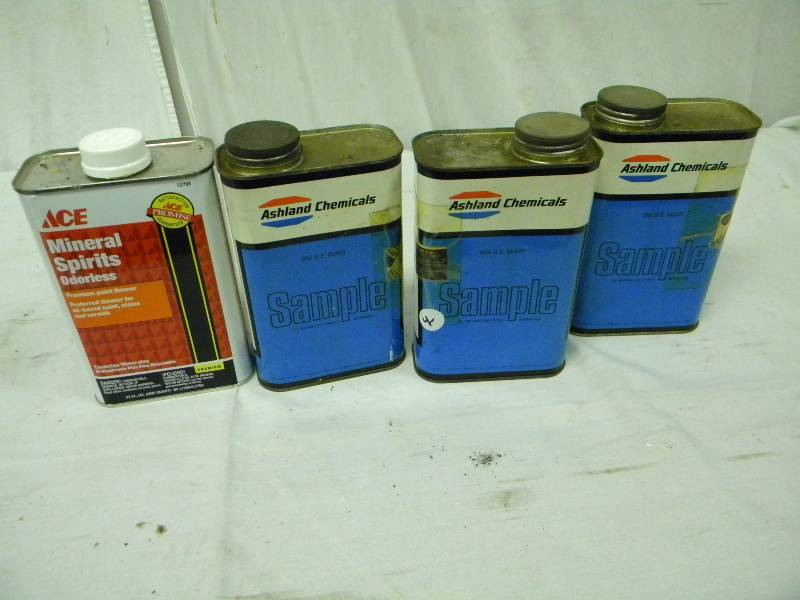 lot 281 image: Mineral Spirits and Film Chemicals