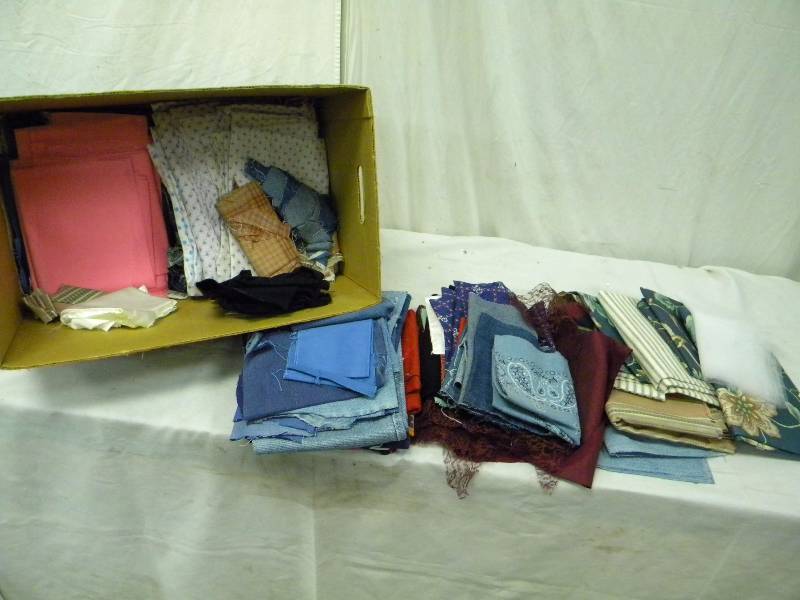 lot 282 image: Fabric Pieces