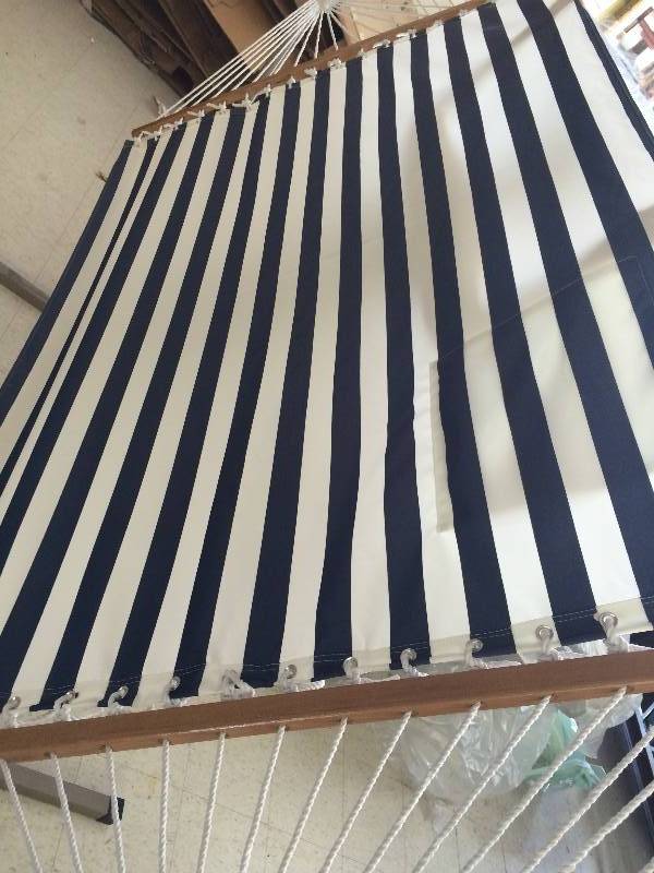 McLeland Design Striped Hammock with Stand  retail $159