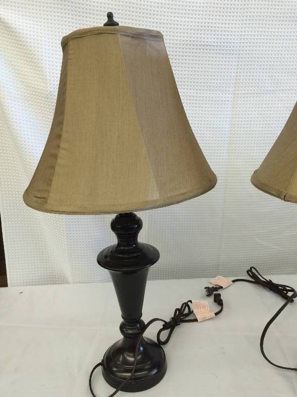 two new  table lamps