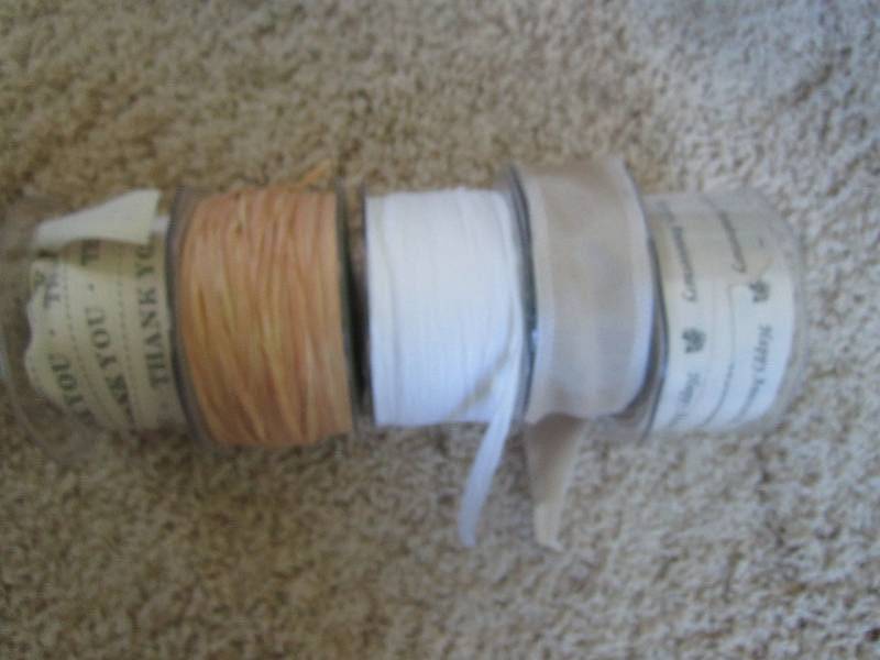 lot of 5 ribbon spools ...