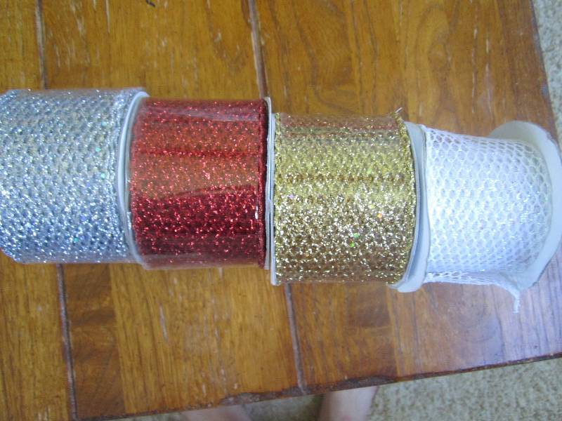 lot of 4,3 brand new 2.5 in glitter...