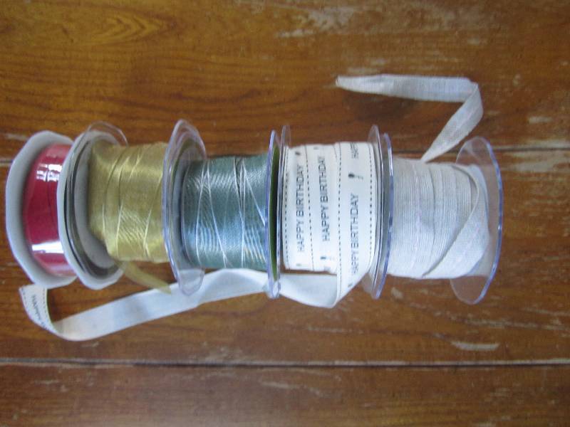 lot of 5 may arts ribbon spools  ...