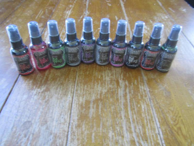 lot of 10 dylusions ink spray ...