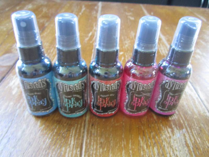 lot of 5 dylusions ink spray ...