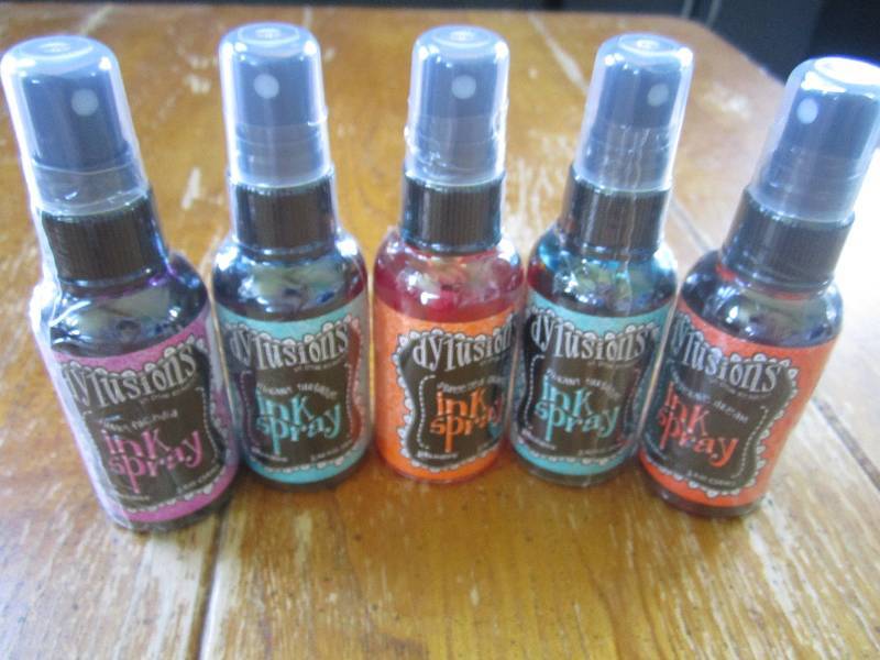 lot of 5 dylusions ink spray ...