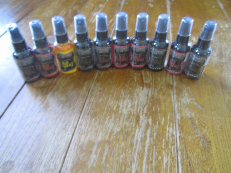 lot of 10 dylusions ink spray ...