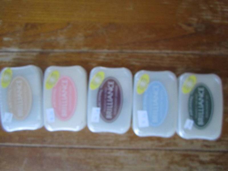 lot of 5 archival pigment ink pad b...